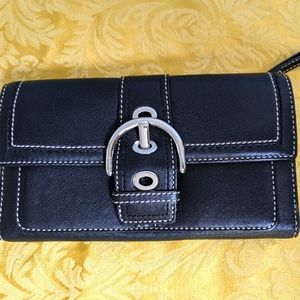 Black Coach Wallet